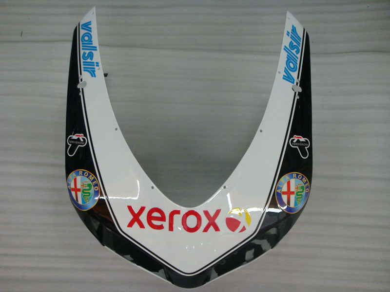 Black and White Xerox - Ducati 848/1098/1198 07-11 Fairing Kit