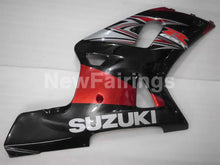 Laden Sie das Bild in den Galerie-Viewer, Black and Wine Red Factory Style - GSX-R600 01-03 Fairing Kit