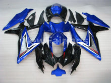 Laden Sie das Bild in den Galerie-Viewer, Blue and Black Factory Style - GSX-R600 08-10 Fairing Kit