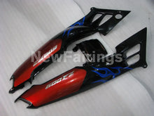 Laden Sie das Bild in den Galerie-Viewer, Blue and Black Red Flame - CBR600 F2 91-94 Fairing Kit -