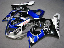Laden Sie das Bild in den Galerie-Viewer, Blue and Black White Corona - GSX-R600 04-05 Fairing Kit -