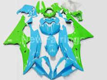 Laden Sie das Bild in den Galerie-Viewer, Blue and Green No decals - YZF-R6 08-16 Fairing Kit Vehicles &amp; Parts &gt; Vehicle Parts &amp; Accessories &gt; Motor Vehicle