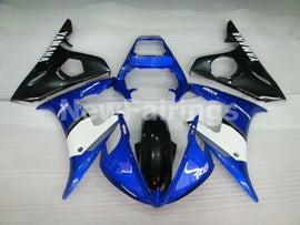Blue and White Black Factory Style - YZF-R6 03-04 Fairing Kit Vehicles & Parts > Vehicle Parts & Accessories > Motor