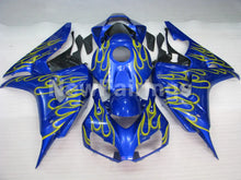 Laden Sie das Bild in den Galerie-Viewer, Blue and Yellow Flame - CBR1000RR 06-07 Fairing Kit -