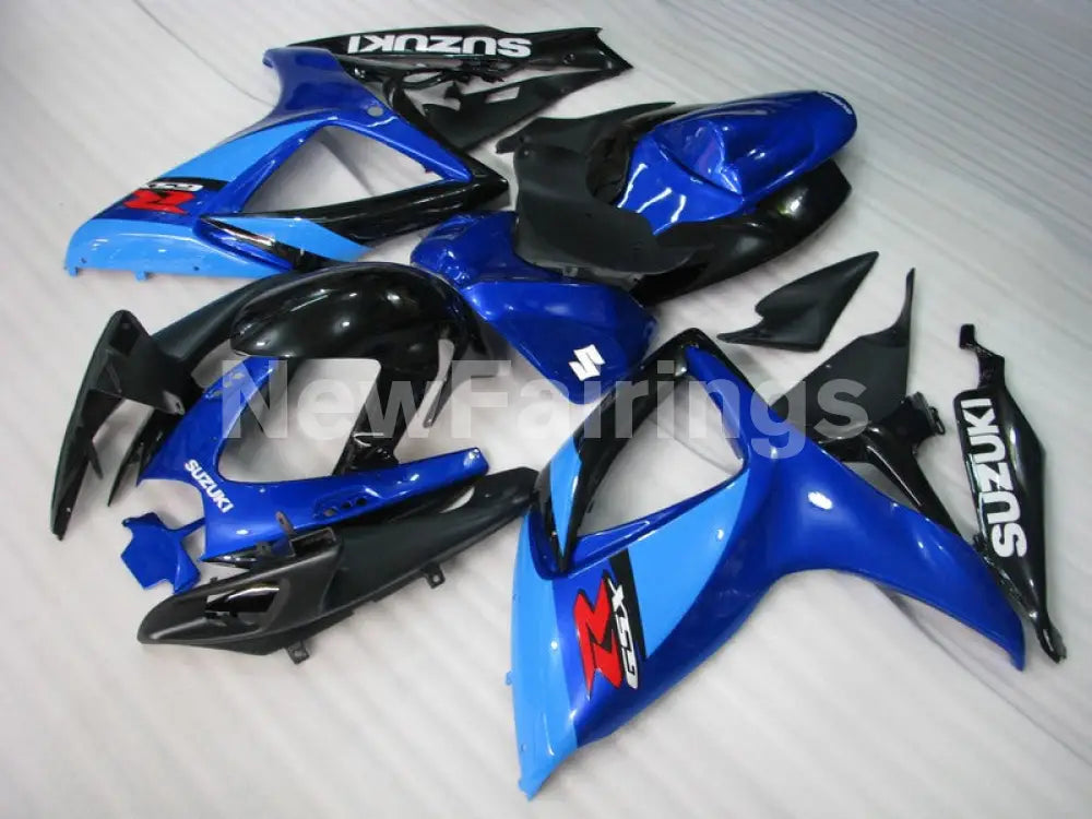 Blue and Black Factory Style - GSX-R750 06-07 Fairing Kit
