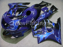 Laden Sie das Bild in den Galerie-Viewer, Blue and Black Flame - CBR600 F3 95-96 Fairing Kit
