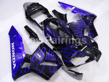 Laden Sie das Bild in den Galerie-Viewer, Blue and Black Flame - CBR600RR 03-04 Fairing Kit - Vehicles