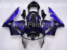 Laden Sie das Bild in den Galerie-Viewer, Blue and Black Flame - CBR600RR 03-04 Fairing Kit - Vehicles