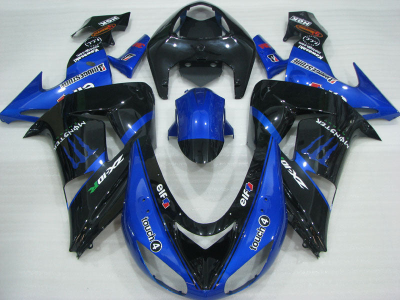 Blue and Black Monster - NINJA ZX-10R 06-07 Fairing Kit