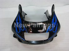 Laden Sie das Bild in den Galerie-Viewer, Blue and Black Red Flame - CBR600 F2 91-94 Fairing Kit