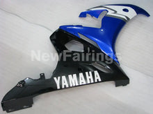 Laden Sie das Bild in den Galerie-Viewer, Blue Black and White Factory Style - YZF-R6 03-04 Fairing Kit Vehicles &amp; Parts > Vehicle Parts &amp; Accessories > Motor