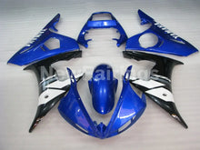 Laden Sie das Bild in den Galerie-Viewer, Blue and Black White Factory Style - YZF-R6 03-04 Fairing Kit Vehicles &amp; Parts > Vehicle Parts &amp; Accessories > Motor