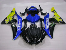 Laden Sie das Bild in den Galerie-Viewer, Blue and Black Yellow with Number 46 Monster - YZF-R6 08-16 Fairing Kit Vehicles &amp; Parts > Vehicle Parts &amp; Accessories