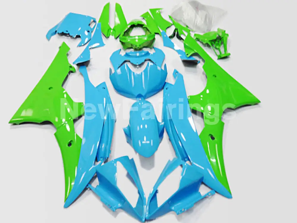 Blue and Green No decals - YZF-R6 08-16 Fairing Kit Vehicles & Parts > Vehicle Parts & Accessories > Motor Vehicle