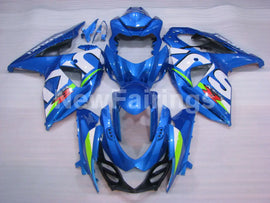 Blue and Green Factory Style - GSX - R1000 09 - 16 Fairing