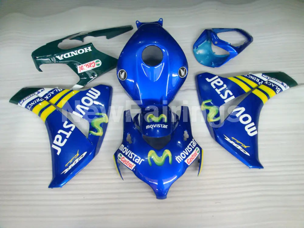 Blue and Green Movistar - CBR1000RR 08-11 Fairing Kit