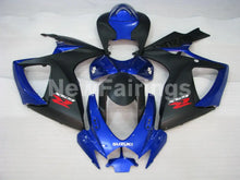 Laden Sie das Bild in den Galerie-Viewer, Blue and Matte Black Factory Style - GSX-R750 06-07 Fairing