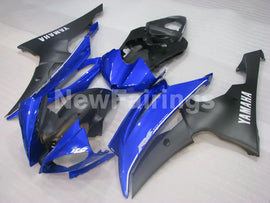 Blue and Matte Black Factory Style - YZF-R6 08-16 Fairing Kit Vehicles & Parts > Vehicle Parts & Accessories > Motor