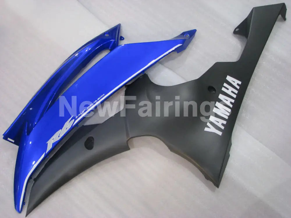 Blue and Matte Black Factory Style - YZF-R6 08-16 Fairing Kit Vehicles & Parts > Vehicle Parts & Accessories > Motor