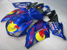 Laden Sie das Bild in den Galerie-Viewer, Blue Red Bull - NINJA ZX-14R 06-11 Fairing Kit - Vehicles &amp;