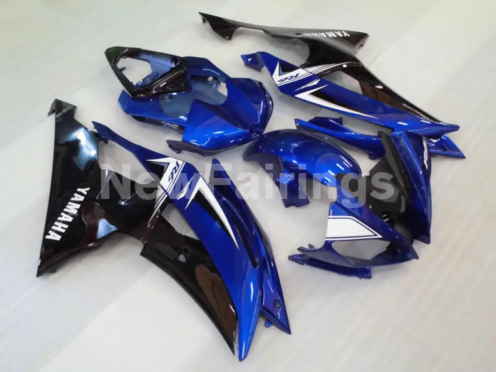 Blue White and Black Factory Style - YZF-R6 08-16 Fairing Kit Vehicles & Parts > Vehicle Parts & Accessories > Motor