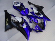 Laden Sie das Bild in den Galerie-Viewer, Blue White and Matte Black Factory Style - YZF-R6 08-16 Fairing Kit Vehicles &amp; Parts &gt; Vehicle Parts &amp; Accessories &gt;