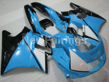 Laden Sie das Bild in den Galerie-Viewer, Blue and White Black Factory Style - CBR600 F2 91-94 Fairing Kit