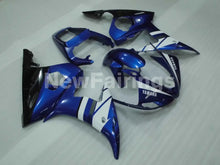 Laden Sie das Bild in den Galerie-Viewer, Blue White and Black Factory Style - YZF-R6 03-04 Fairing Kit Vehicles &amp; Parts > Vehicle Parts &amp; Accessories > Motor