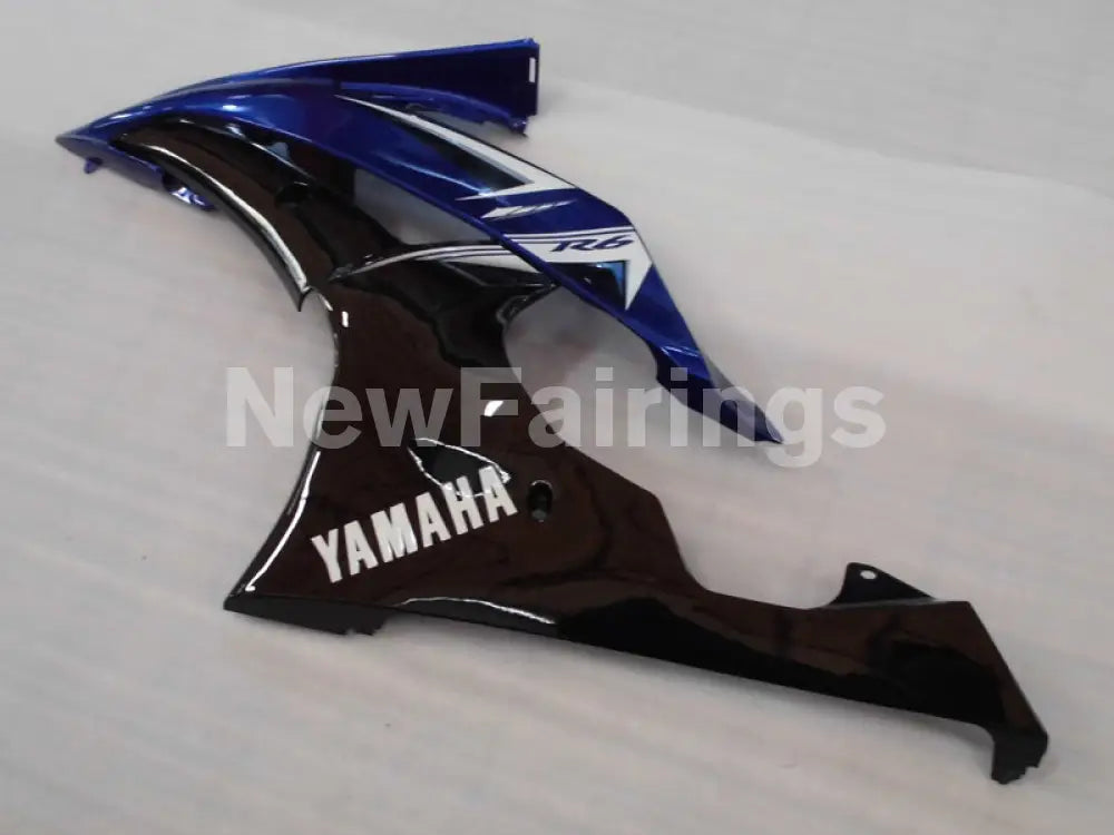 Blue White and Black Factory Style - YZF-R6 08-16 Fairing Kit Vehicles & Parts > Vehicle Parts & Accessories > Motor