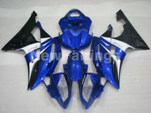 Laden Sie das Bild in den Galerie-Viewer, Blue and White Black Factory Style - YZF-R6 08-16 Fairing Kit Vehicles &amp; Parts > Vehicle Parts &amp; Accessories > Motor