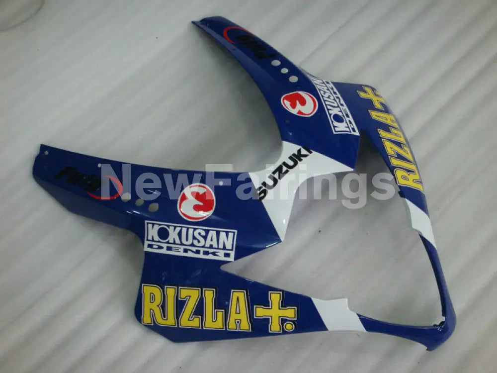 Blue and White Black Rizla - GSX-R1000 05-06 Fairing Kit