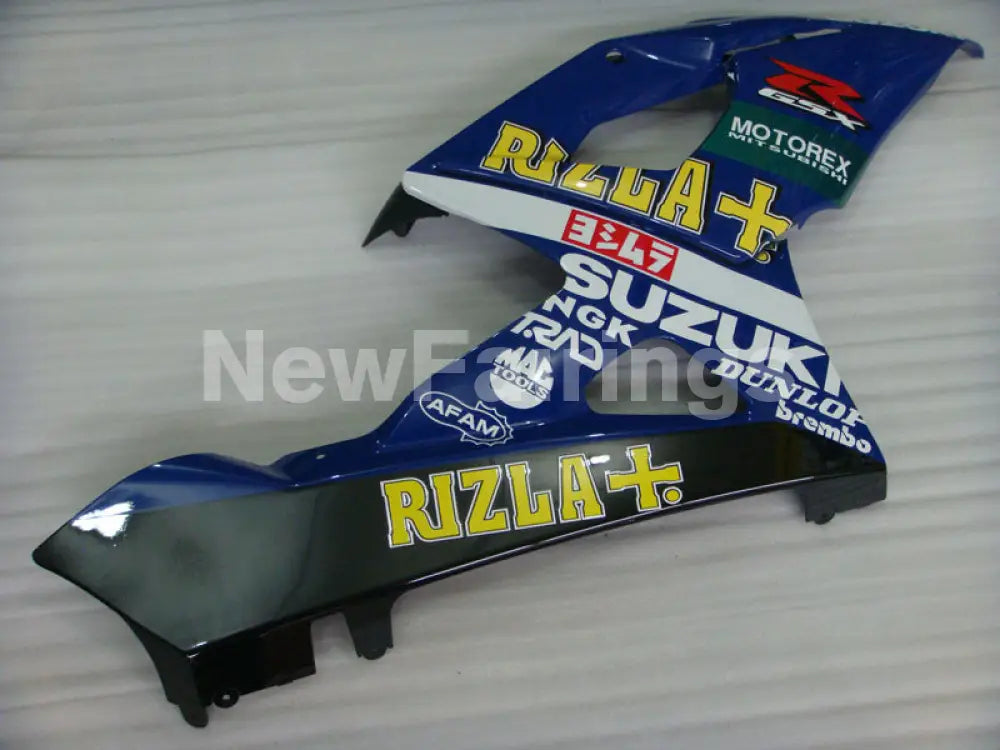 Blue and White Black Rizla - GSX-R1000 05-06 Fairing Kit