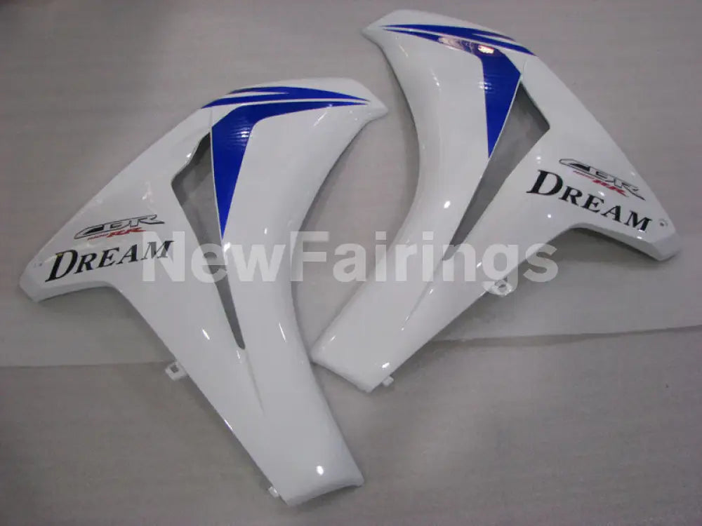 Blue and White Red Factory Style - CBR1000RR 08-11 Fairing Kit