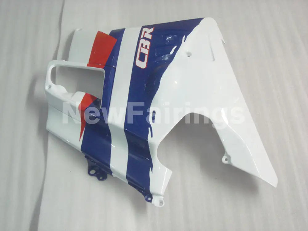 Blue and White Red Factory Style - CBR600 F2 91-94 Fairing Kit
