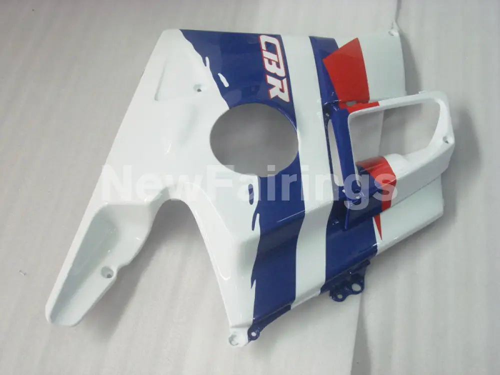 Blue and White Red Factory Style - CBR600 F2 91-94 Fairing Kit