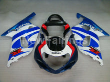 Laden Sie das Bild in den Galerie-Viewer, Blue and White Red Factory Style - GSX-R750 00-03 Fairing
