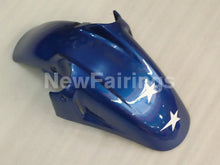 Laden Sie das Bild in den Galerie-Viewer, Blue and Wine Red Star - CBR600 F2 91-94 Fairing Kit