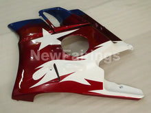 Laden Sie das Bild in den Galerie-Viewer, Blue and Wine Red Star - CBR600 F2 91-94 Fairing Kit
