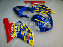 Laden Sie das Bild in den Galerie-Viewer, Blue and Yellow Red Movistar - GSX-R600 01-03 Fairing Kit
