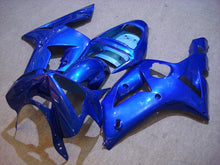 Laden Sie das Bild in den Galerie-Viewer, Gloss Blue No decals - NINJA ZX-6R 03-04 Fairing Kit