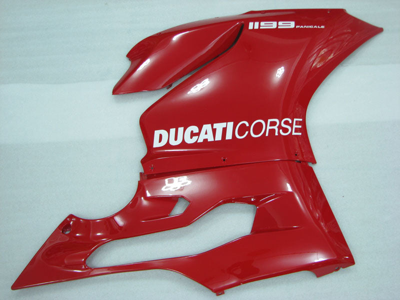 Gloss Red Factory Style - Ducati 1199 Panigale 12-14 Fairing Kit