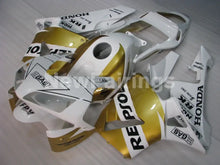 Laden Sie das Bild in den Galerie-Viewer, Gold and White Repsol - CBR600RR 03-04 Fairing Kit -