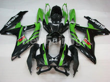 Laden Sie das Bild in den Galerie-Viewer, Green and Black Factory Style - GSX-R600 08-10 Fairing Kit