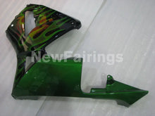 Laden Sie das Bild in den Galerie-Viewer, Green and Black Flame - CBR600RR 03-04 Fairing Kit -