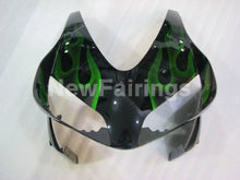 Laden Sie das Bild in den Galerie-Viewer, Green and Black Flame - CBR600RR 03-04 Fairing Kit -