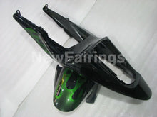 Laden Sie das Bild in den Galerie-Viewer, Green and Black Flame - CBR600RR 03-04 Fairing Kit -