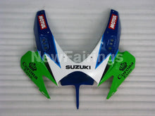 Laden Sie das Bild in den Galerie-Viewer, Green and White Blue Corona - GSX-R600 06-07 Fairing Kit -
