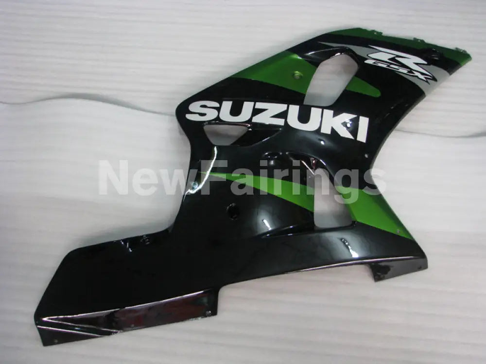 Green and Black Factory Style - GSX-R600 01-03 Fairing Kit