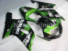 Bild in der Galerieansicht laden, Green and Black Factory Style - GSX-R600 01-03 Fairing Kit