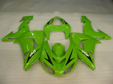 Bild in der Galerieansicht laden, Green and Black Factory Style - NINJA ZX-10R 06-07 Fairing Kit